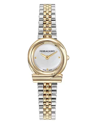Reloj Salvatore Ferragamo Gancini Twisted para mujer SFNN00226