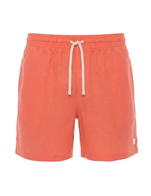 Bermuda mundo unico confort de lino para hombre