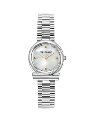 Reloj Salvatore Ferragamo Gancini Twisted para mujer SFVB01125