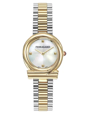 Reloj Salvatore Ferragamo Gancini Twisted para mujer SFVB01225