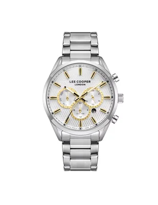 Reloj Lee Cooper Silver Collection para hombre LC08153.330