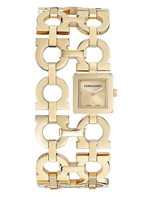 Reloj salvatore ferragamo double gancini para mujer sfnq00226