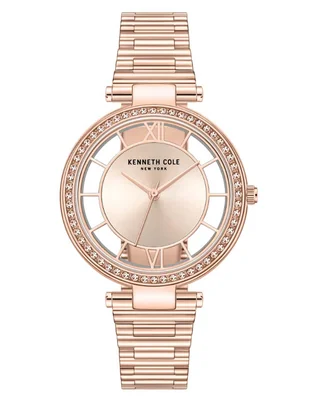 Reloj Kenneth Cole Rose Gold Collection para mujer KCWLG0032903