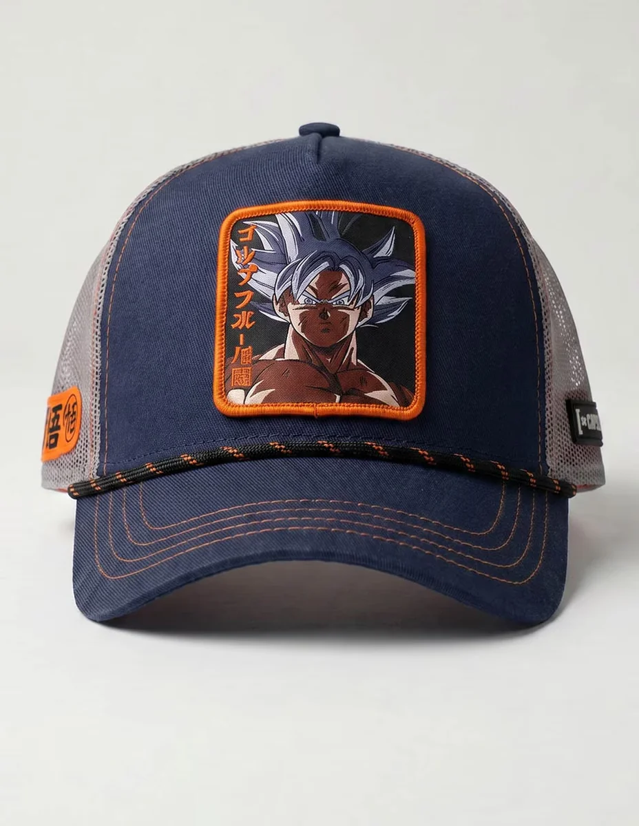 Gorra Visera Curva Snapback Casual Capslab Goku Para Hombre