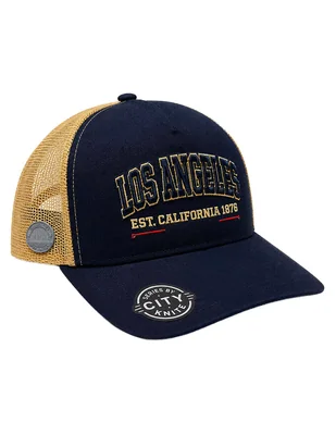 Gorra visera curva snapback casual knite para hombre