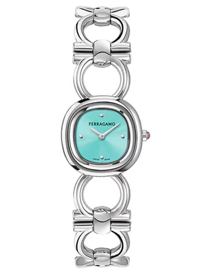 Reloj Salvatore Ferragamo Double Gancini Jewel para mujer SFZA00825