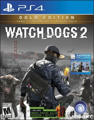 Videojuego Ubisoft Watch Dogs 2 Edición Oro PS4
