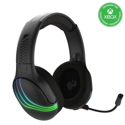 Auriculares inalámbricos PDP Afterglow Wave RGB con micrófono para Xbox PS y PC