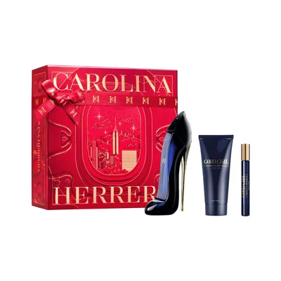 Set Eau de Parfum Carolina Herrera Good Girl Blush 80 ml + Crema Corporal 100 ml Para Mujer