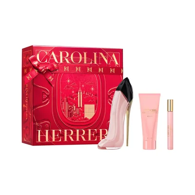 Set Eau de Parfum Carolina Herrera Good Girl Blush 80 ml + Crema Corporal 100 ml Para Mujer