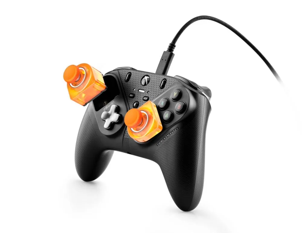 Control Thrustmaster eSwap S Crystal Orange con cable