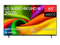 LG Smart TV NanoCell NU851 65", 4K Ultra HD, Negro