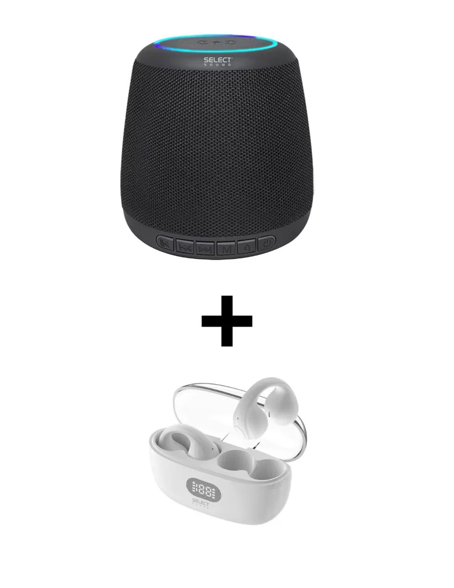 Bocina portátil Select Sound Rush+Pulsar Bluetooth