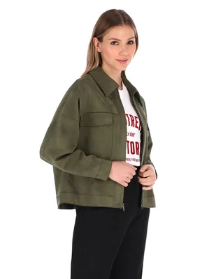 Chamarra casual shyla para mujer