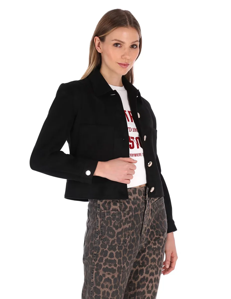 Chamarra casual shyla para mujer