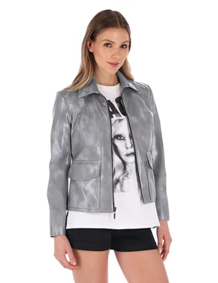 Chamarra casual shyla para mujer