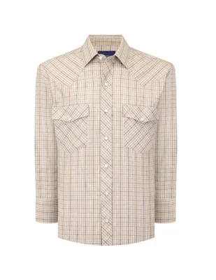Camisa casual Manchester manga larga para hombre