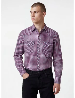 Camisa casual Manchester manga larga para hombre
