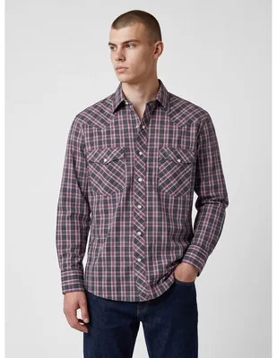 Camisa casual Manchester manga larga para hombre