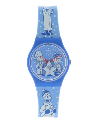 Reloj Swatch The Simpson Xmas unisex SO28Z126