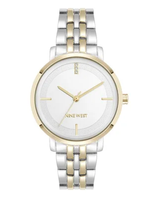 Reloj Nine West Two Tone Collection para mujer NW3333SVTT