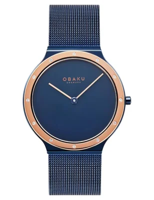 Reloj Obaku Denmark Note Lille Ocean para mujer V285LESLML