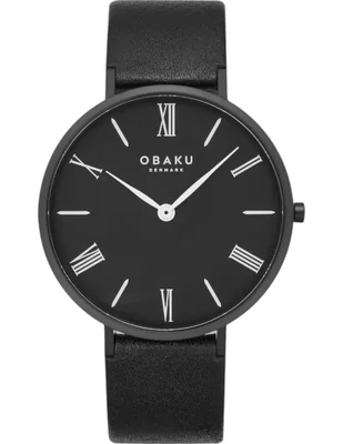 Reloj Obaku Denmark Folie Ebony para hombre V283GXBBRB
