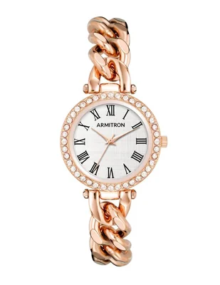 Reloj Armitron rose gold collection para mujer 755826SVRG