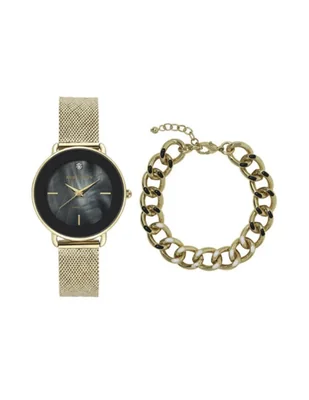 Reloj anne klein gold collection para mujer ak01623boxgb