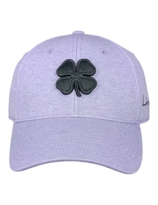 Gorra con visera curva casual black clover lucky heather para hombre