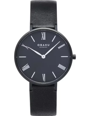 Reloj Obaku Denmark Folie Lille Ebony para mujer V283LXBBRB
