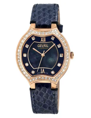 Reloj Gevril Suizo para mujer Lugano Diamond