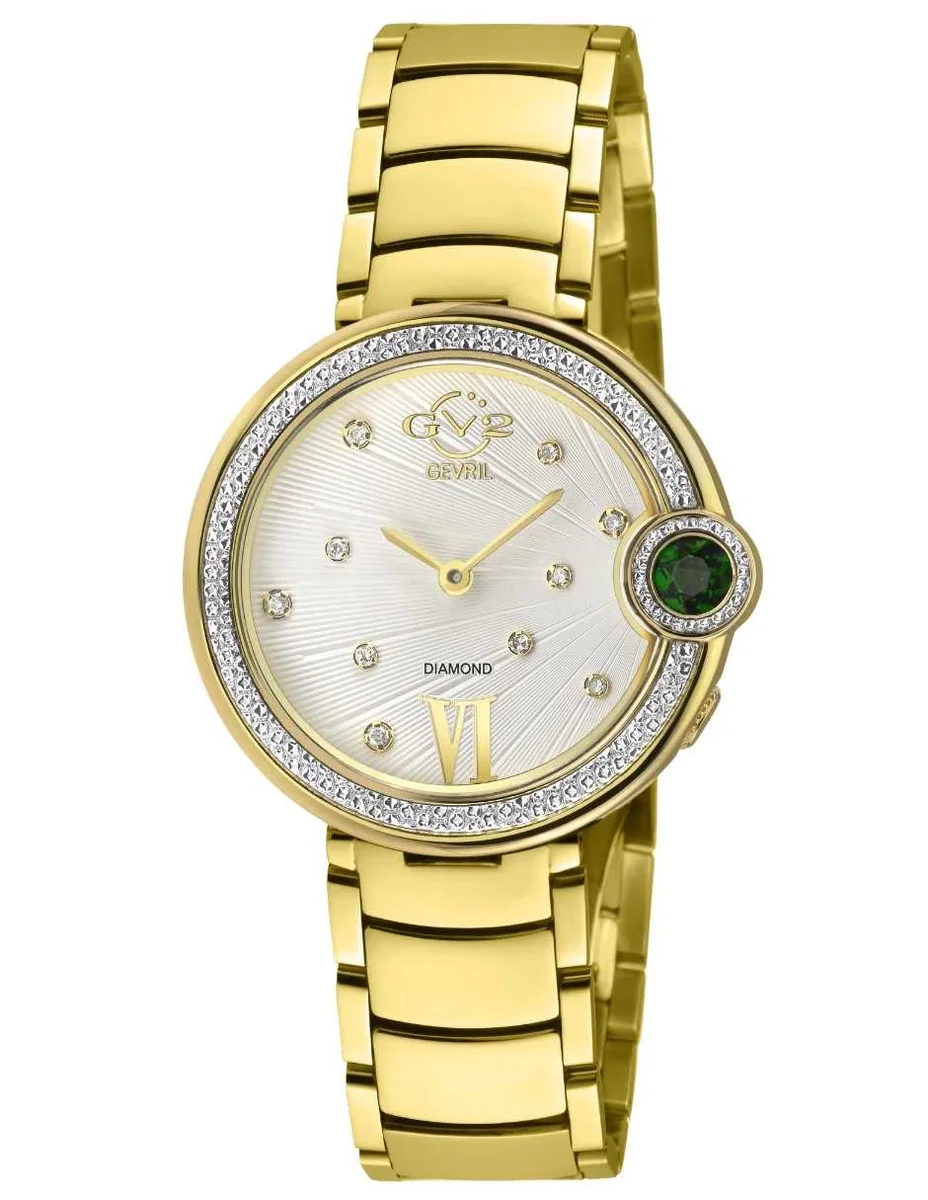 Reloj GEVRIL Perugia Gemstone para Mujer 14702B