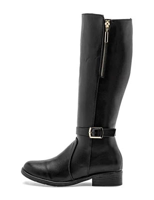 Bota rodilla risel para mujer