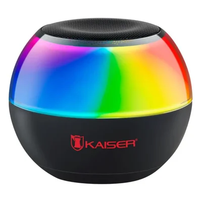 Kaiser Bocina Portátil de 2 Pulgadas Recargable de 5 W RMS con Efectos