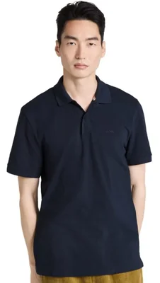 Camisa Polo BOSS Pallas Azul Oscuro Talla Grande