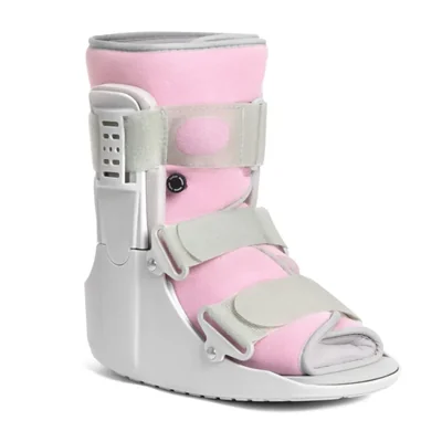 Bota de marcha Jewlri Air Cam Walker S Rosa/Gris