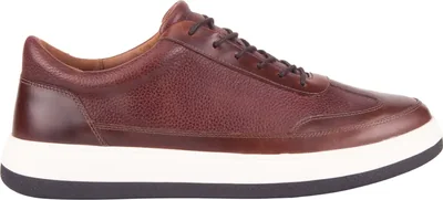 Choclo tenis casual urbano caballero rojo ladrillo piel Quirelli modelo 6503
