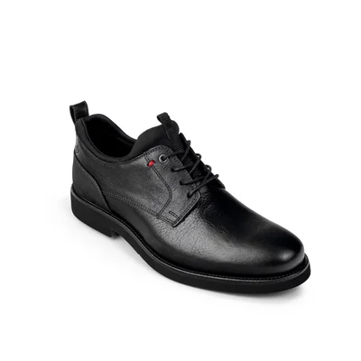 Zapato Derby en Piel Brantano Negro para Hombre