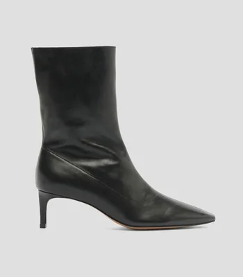 Botas con tacón medio delgado Mujer