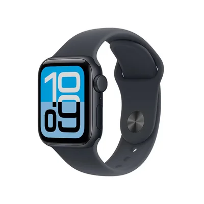 Apple Watch SE 3 (GPS + Celular) 40mm Aluminio Medianoche + Correa Deportiva Medianoche - Talla M/L