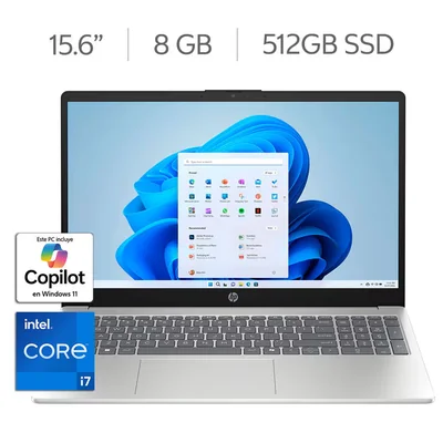 HP 15-fd0285la Laptop 15.6" Full HD Intel Core i7 8GB 512GB SSD