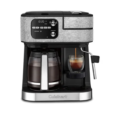 Cuisinart Crystal Glam, Cafetera Multifuncional 4 en 1, Compatible con cápsulas Keurig K-Cup, Nespresso original Line