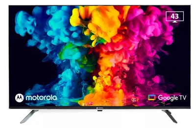 Pantalla Smart TV Motorola 2024 Mot43fle11 Dled Google TV Full HD 43'' 110 v/220 V