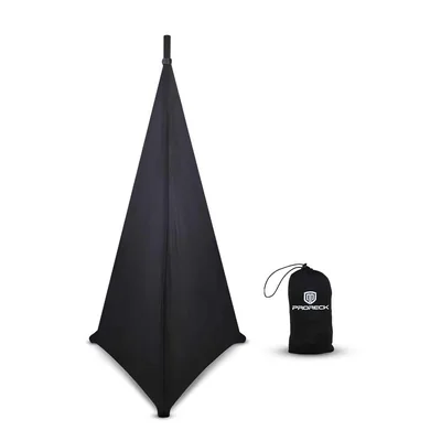 Funda De Soporte Para Altavoz Proeck Con Forma De Trípode  22 X 12 X 8 Cm  Color Negro - Venta Internacional.