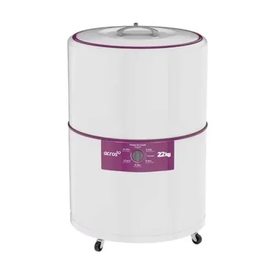 Lavadora 22 Kg Acero Porcelanizado Blanco Alf-2253eb Acros