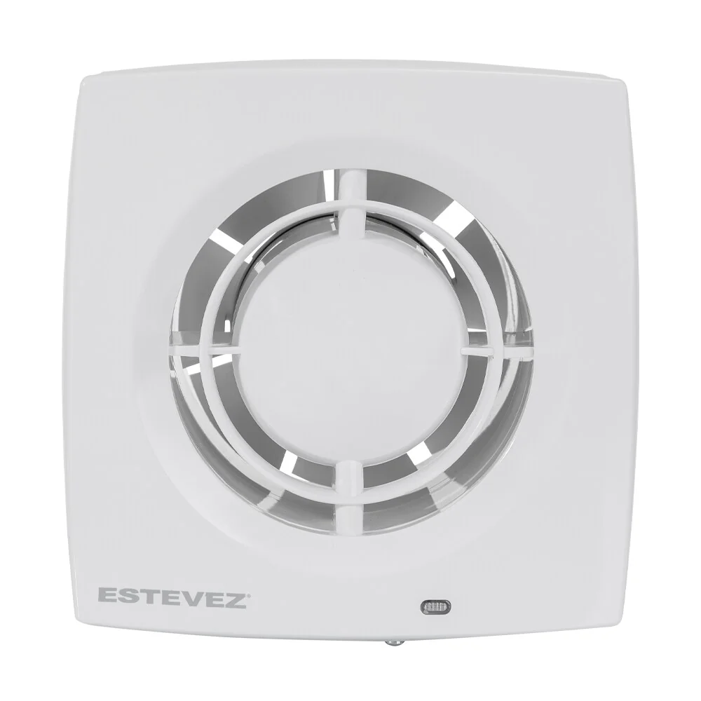 Estevez Extractor De Aire Ultradelgado Redondo De 4 Pulgadas