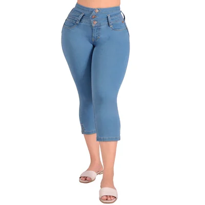 Jeans Capri Dama Mejora Tu Figura Sea Brazil