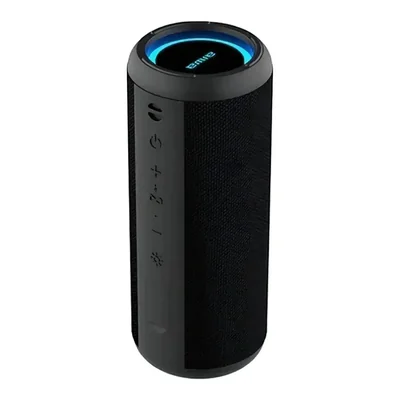 Bocina bluetooth waterproof tws negra 20