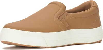 Zapatilla Keds Park Slip On de Cuero Color Camel Talla 5